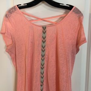 Pink maurices top